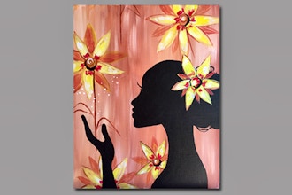 Paint Nite: Queen of the Sunflowers